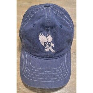 Auburn University War Eagle Blue Hat Zephyr Navy Adjustable Strap Cap NCAA